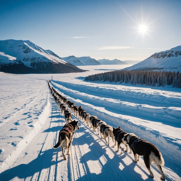 Comment participer à une expédition en traîneau à chiens dans le cercle polaire arctique?